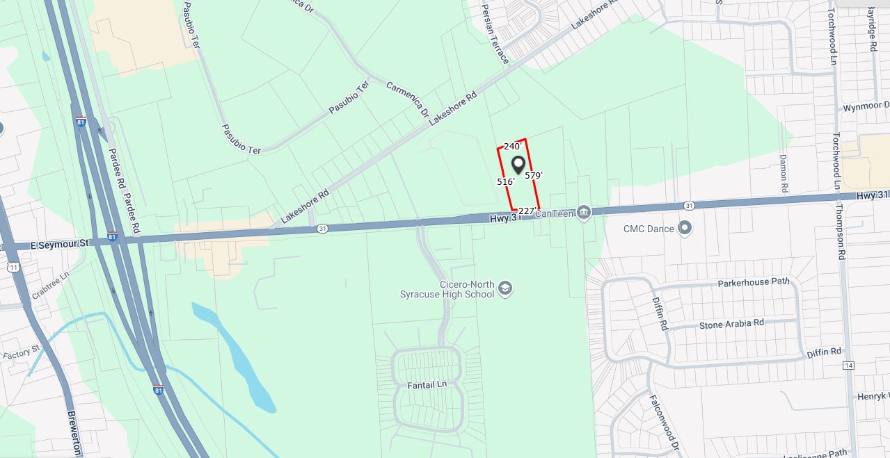 6017 Rt 31 - Dimensions 2025