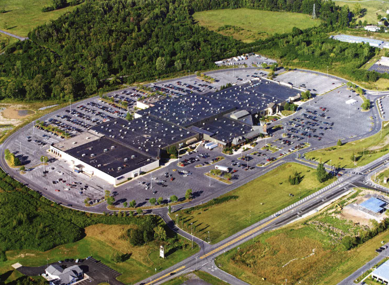 Aerial image of Fingerlakes Mall provided by Fingerlakes Mall