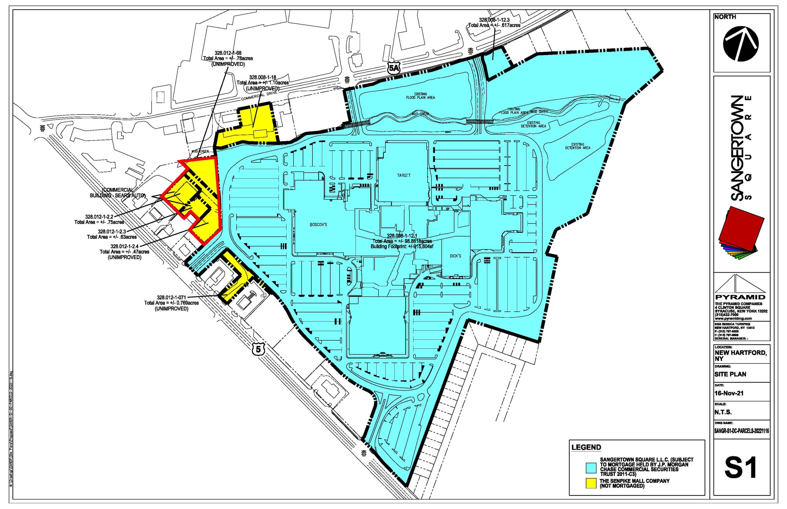 Sangertown Land Plan