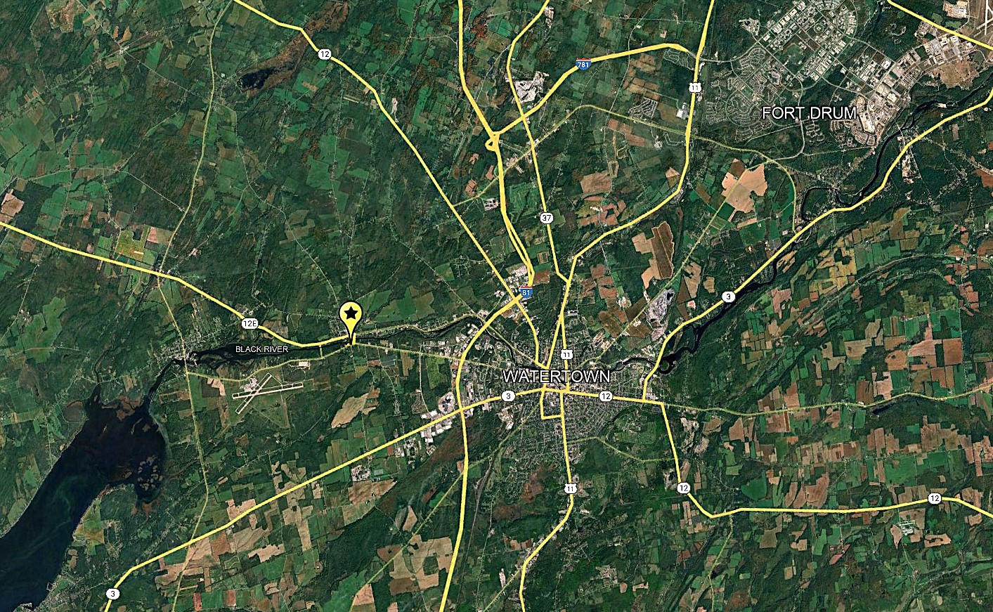 Local Map 1 - Brownville Warehouse